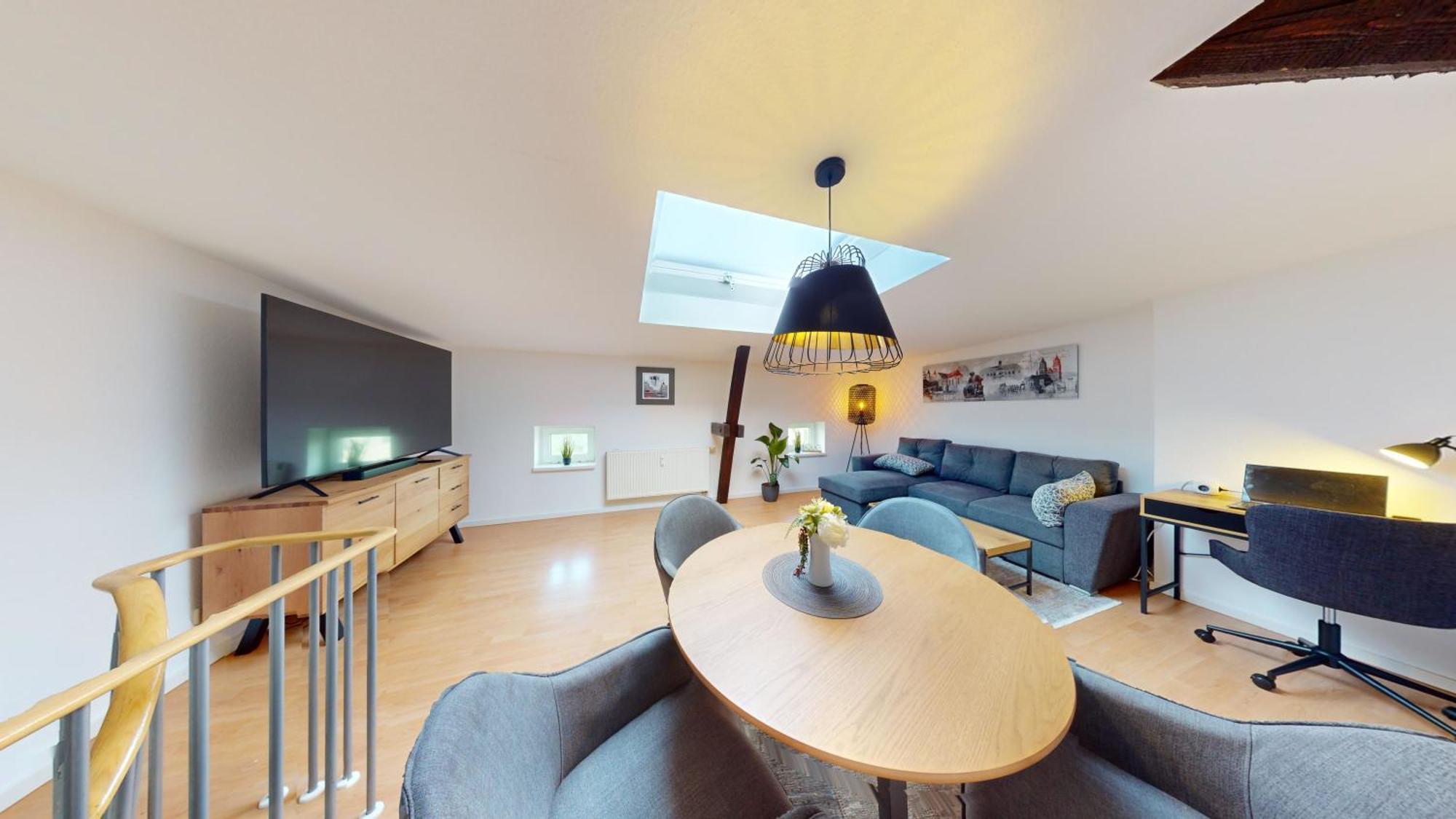Sweethome - Luxus Apartment Auf 2 Etagen Magdebourg Extérieur photo