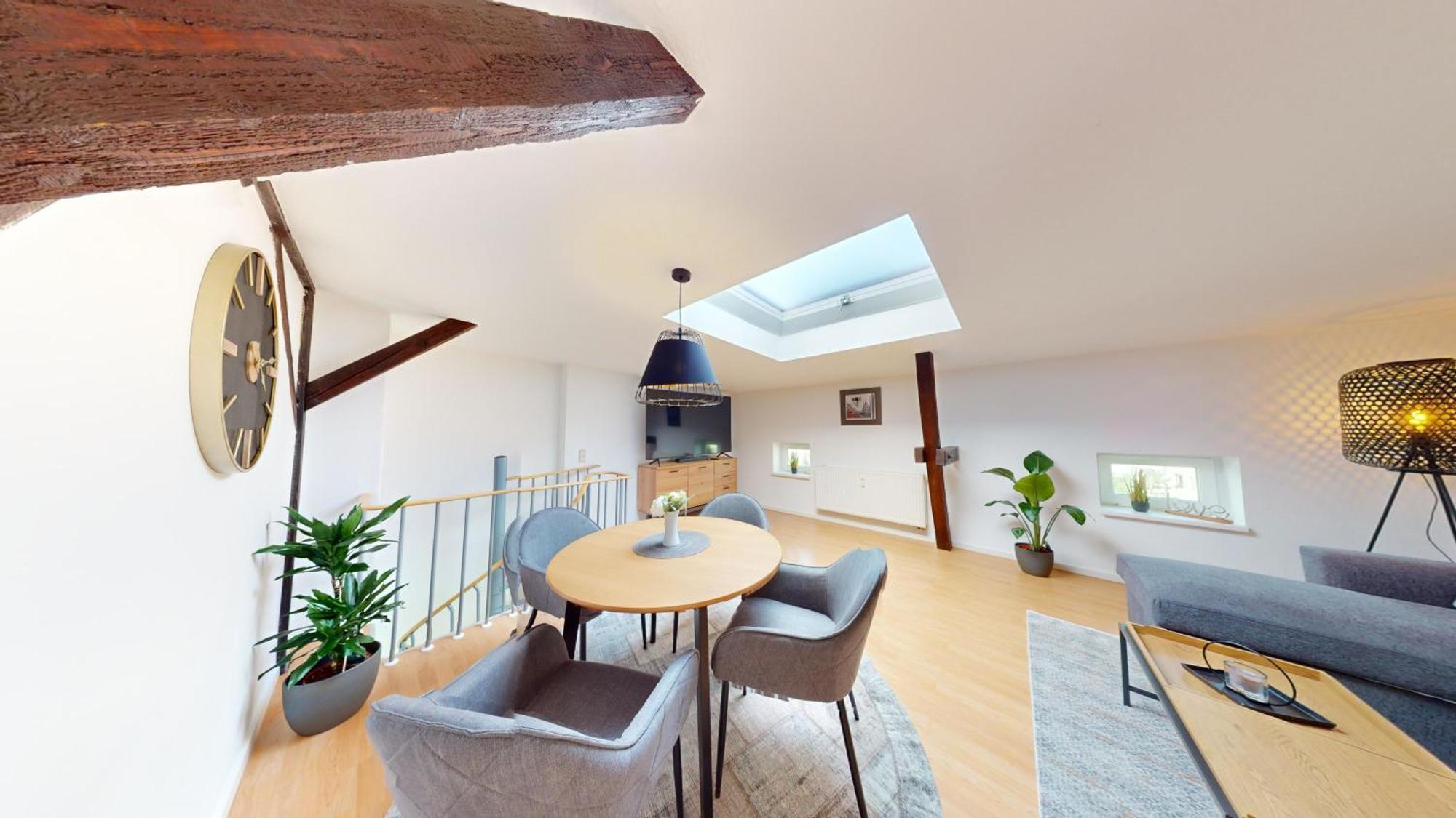 Sweethome - Luxus Apartment Auf 2 Etagen Magdebourg Extérieur photo